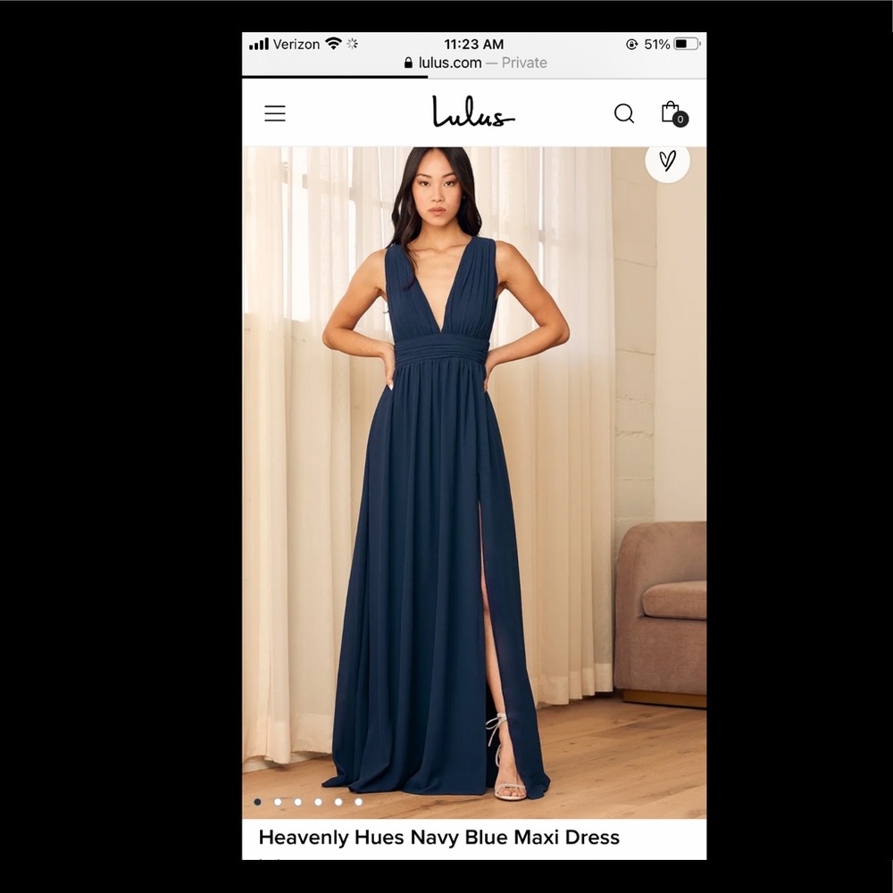 lulus heavenly hues chiffon maxi dress size medium